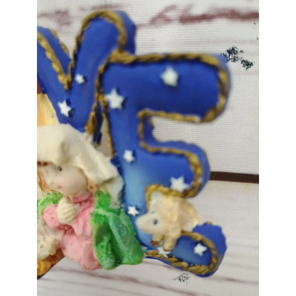 Love Nativity Scene Christmas Ornament By‎ Karable